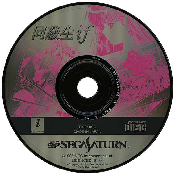 Doukyuusei if box art for Sega Saturn